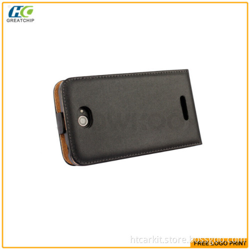 Hot Selling 100% Perfect Fit Ultra Thin Leather Flip Case for Sony Xperia E4 PU Leather Case Cover Showkoo
